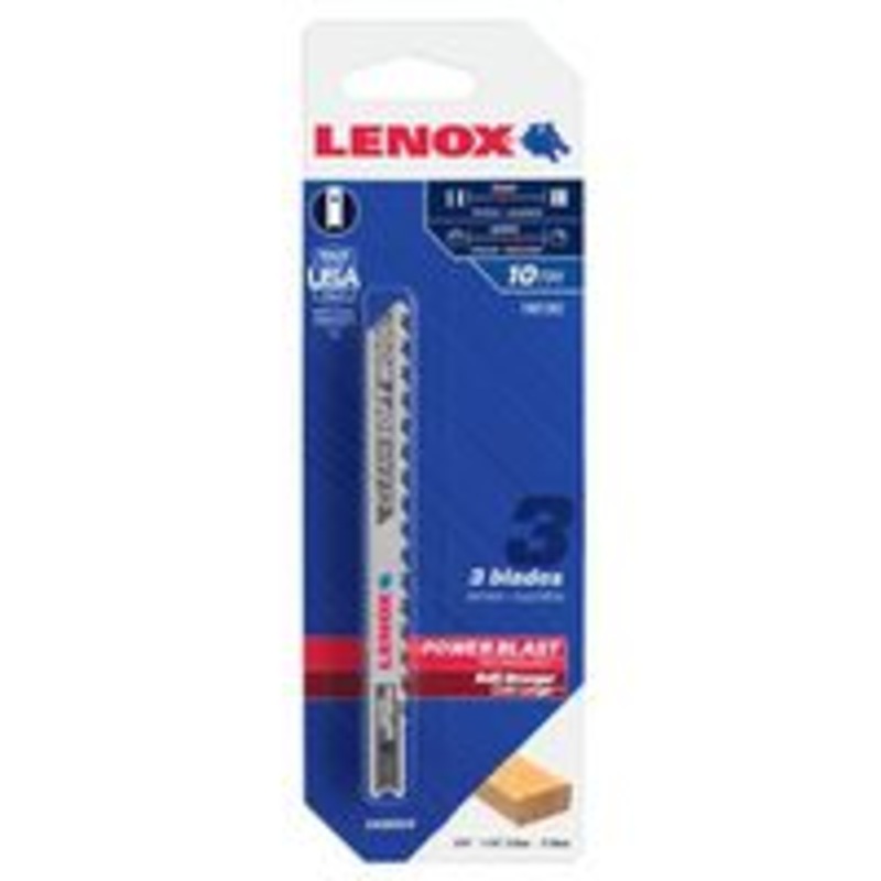 3-Pack 4 U-Shank Jigsaw Blades