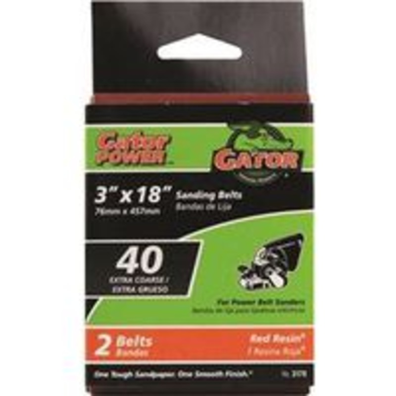 3 x 18 40-Grit Aluminum Oxide Belt
