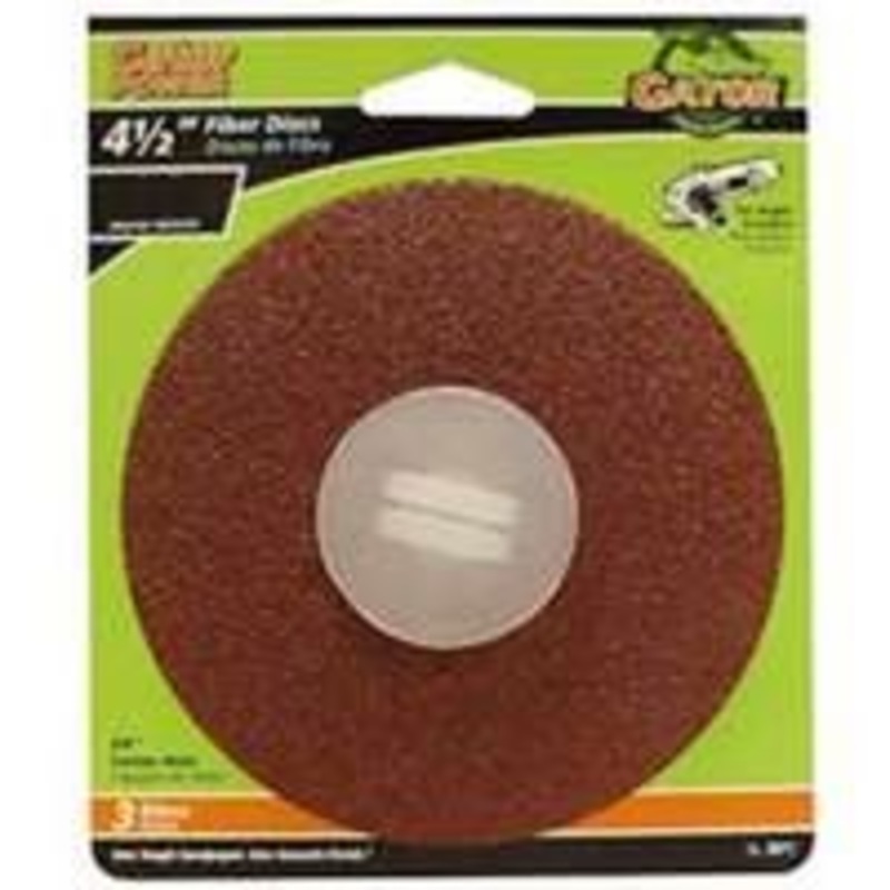 4-1/2 Fiber Disc, 36 Grit, 25 Pack