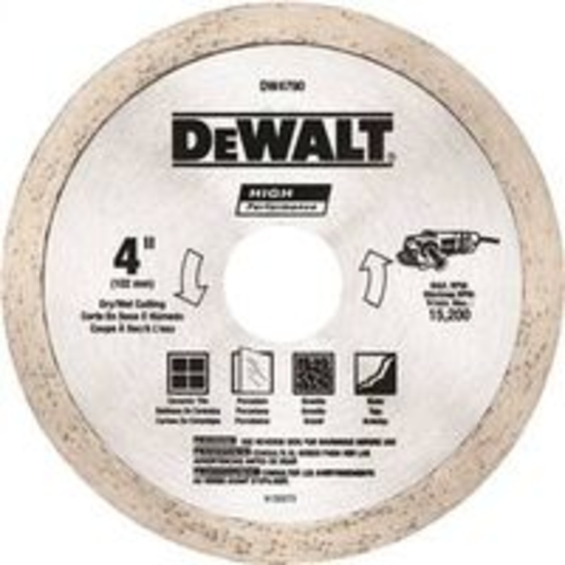 4-Inch Tile Cutoff Wheel