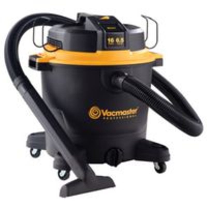 6.5 HP Heavy-Duty Wet/Dry Vacuum, 16 Gauge