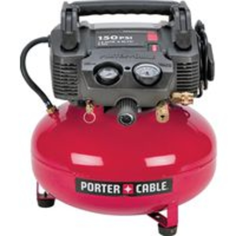 6 Gallon Pancake Air Compressor (40 lbs)