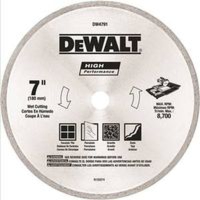7-Inch Tile Cutoff Wheel