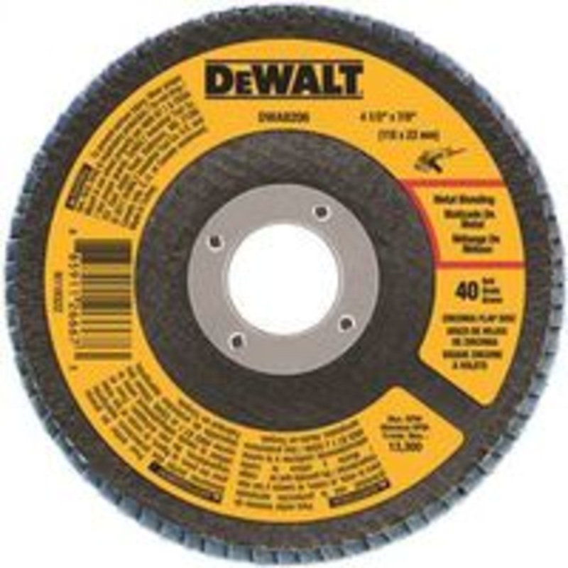 DeWalt 4-1/2 x 7/8 40 Grit Zirconia Sanding Disc