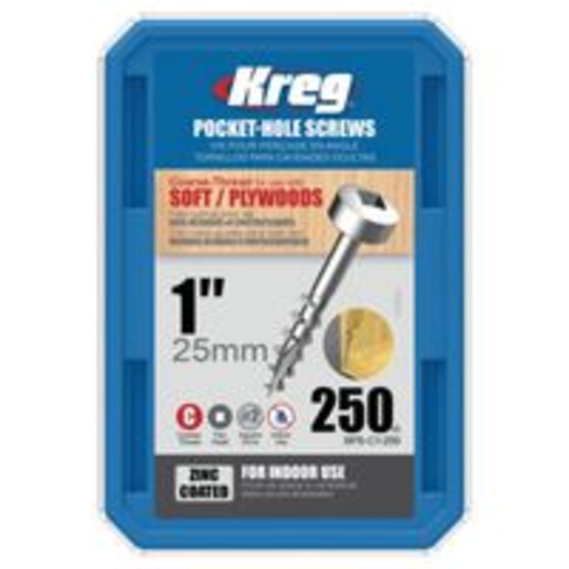 Screw Pocket No. 7 Cross Pan 1 Inch