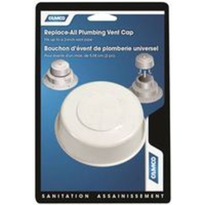0147WHT RV Plumbing Vent Cap
