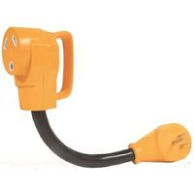 15/30 Amp RV Electrical Adapter (1.2 lbs)