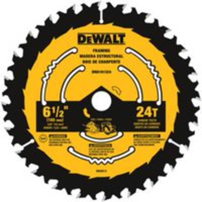 DeWalt Blade Saw Circular 24 TPI 6-1/2