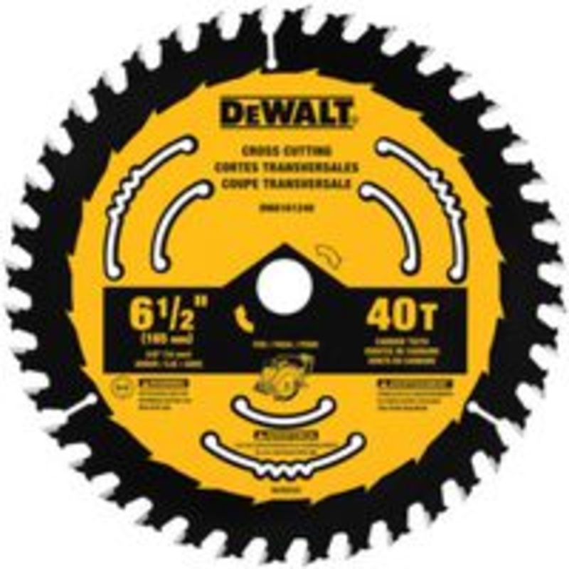 DeWalt Blade Saw Circular 40 TPI 6-1/2