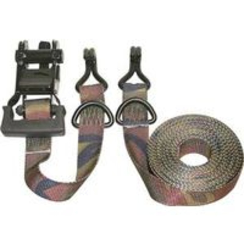 2 Pack 1.5 x 16′ Ratchet Tie Down (4.62 lbs)