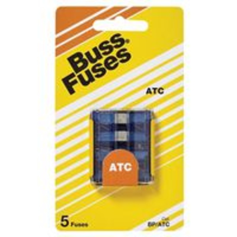 5-Pack 15A Blue Automotive Fuses