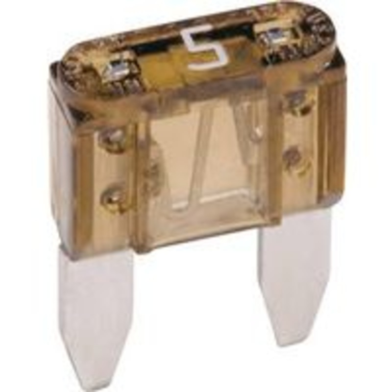 5A Mini Fuse, Tan, 32V