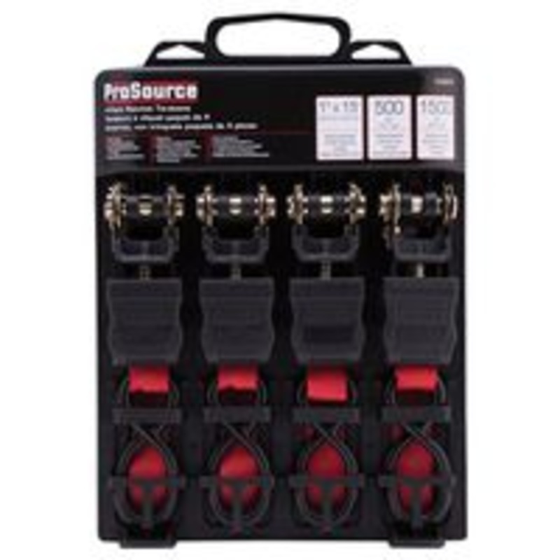 Tiedown RCHT 4-Pack 1 x 15′ Ratchet Straps