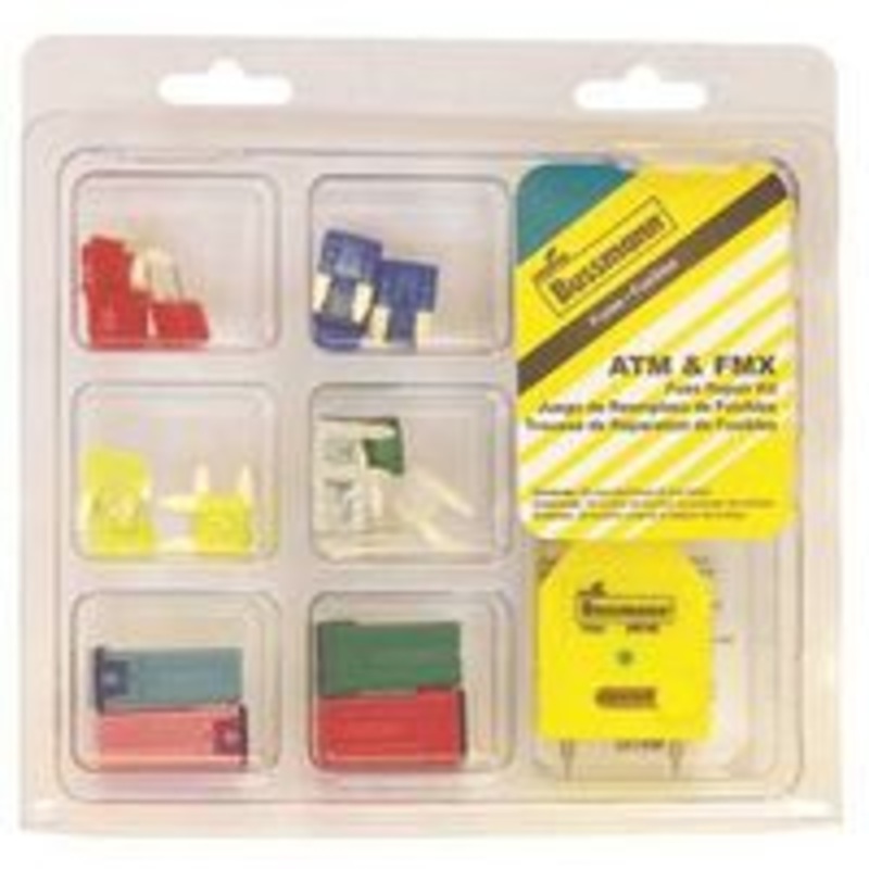 30-Piece Emergency Fuse Kit for Automotive Use