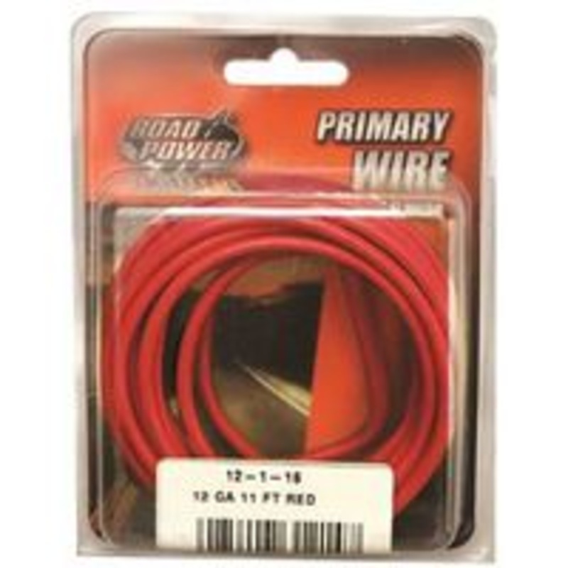 11 Red 12 Gauge Primary Wire