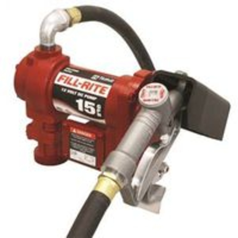 12V 15 GPM Fill-Rite Fuel Pump (33 lbs)