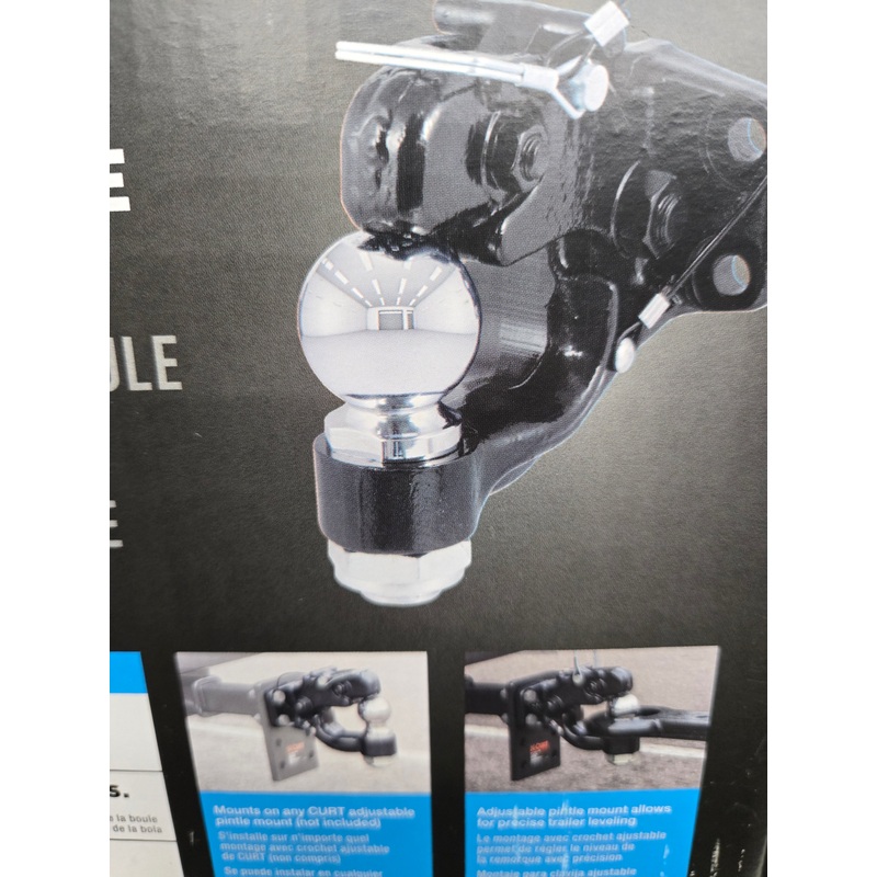 Pintle and Ball Combination Towing Accessory