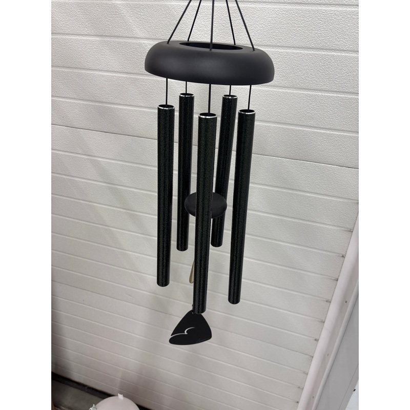 Black 36-Inch Wind Chime