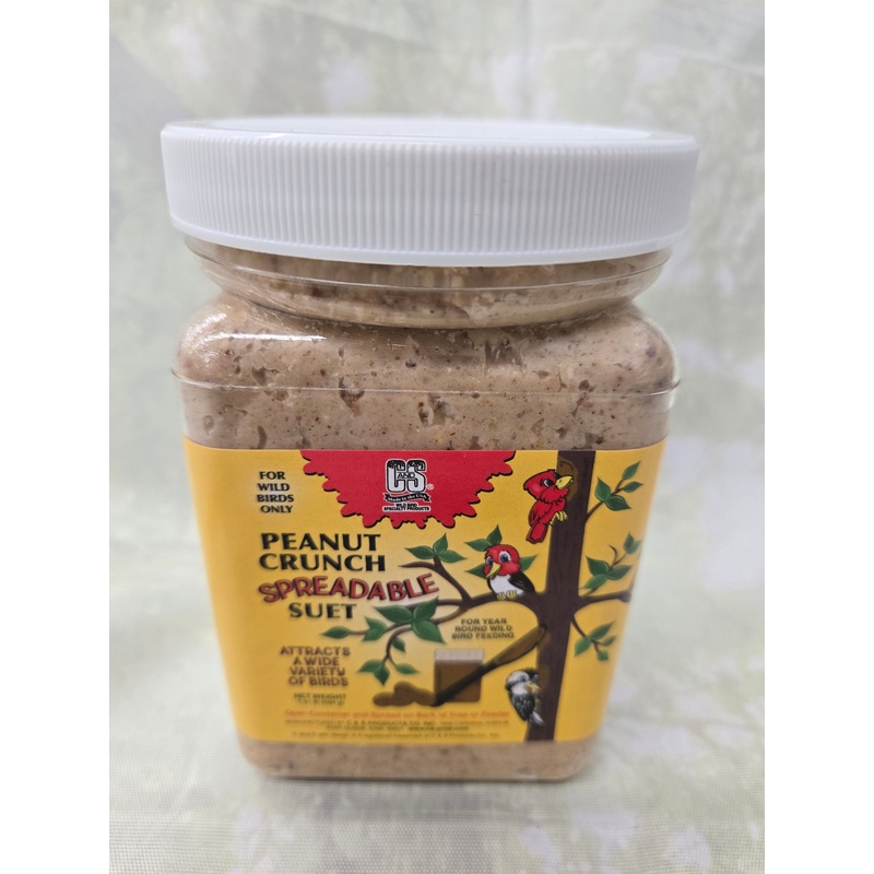C&S Peanut Suet Spread for Wild Birds