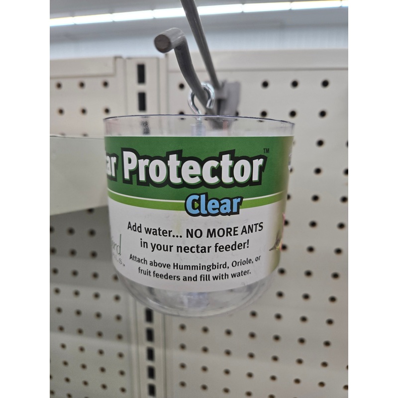 Clear Nectar Protector for Wild Birds