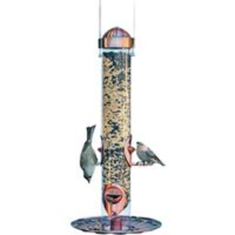 Copper Tube Feeder 2-in-1 for Wild Birds