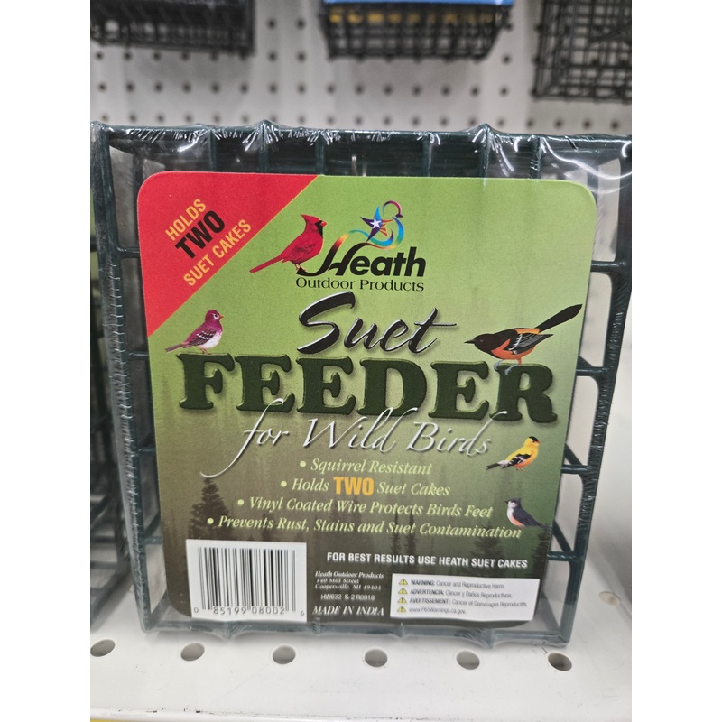 Double Suet Bird Feeder