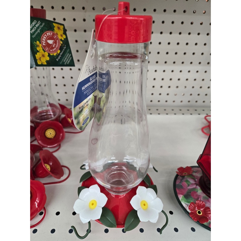 Hurricane Glass Hummingbird Feeder (1.43 lbs)