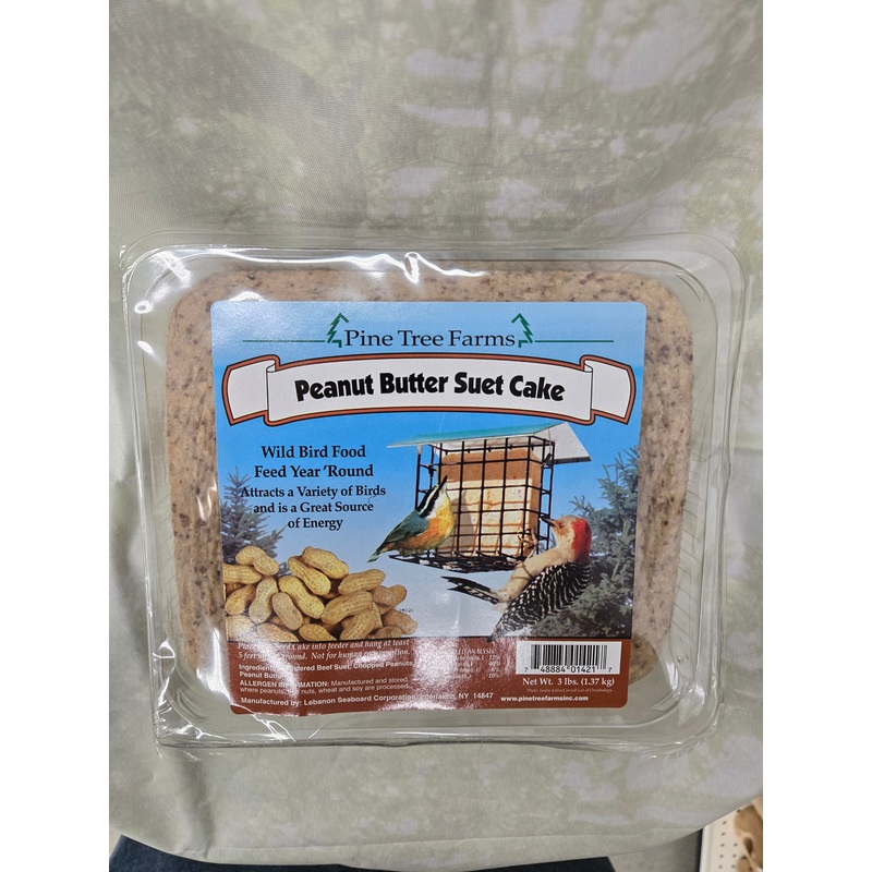 Peanut Butter Suet, 3 lb