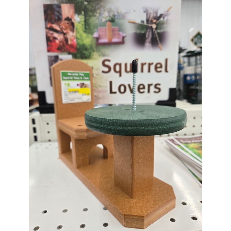 Poly Squirrel Table and Chair Set
