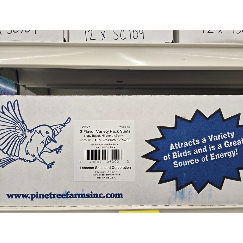 PTF Variety 12 Pack Suets