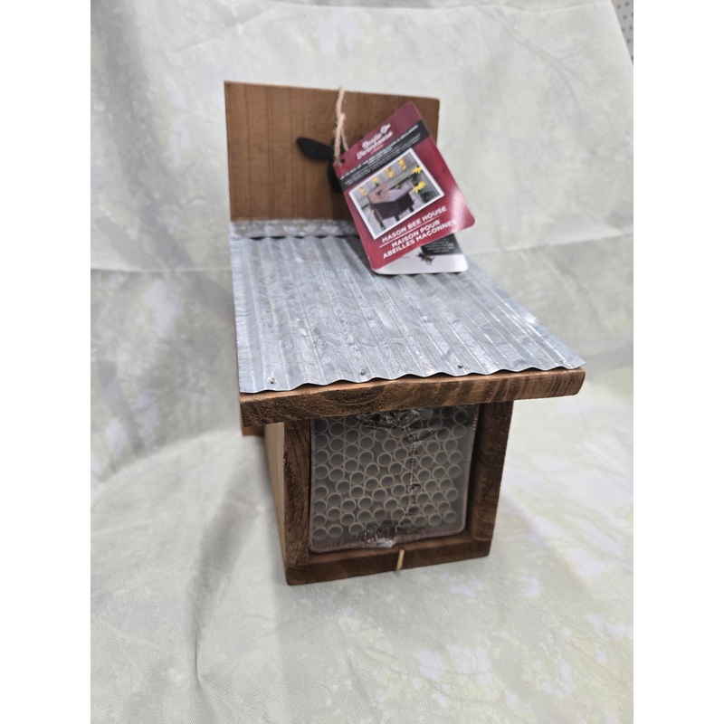 Rustic Mason Bee House