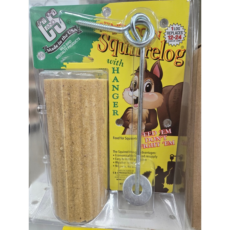 Sweet Corn Log with Hanger