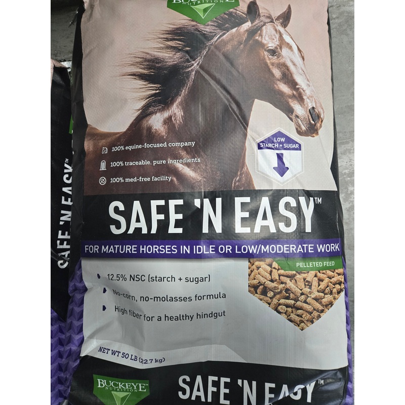 Buckeye Safe ‘N’ Easy Pellets (50 lbs)
