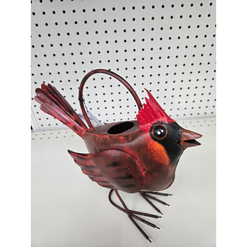 Cardinal Watering Can for Wild Birds