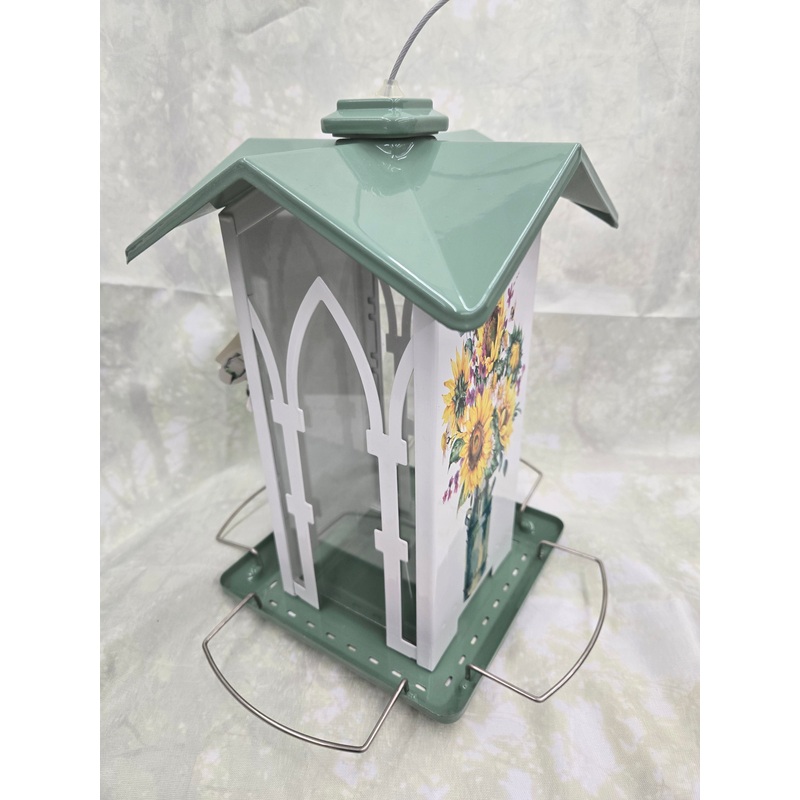Cottage Metal Bird Feeder