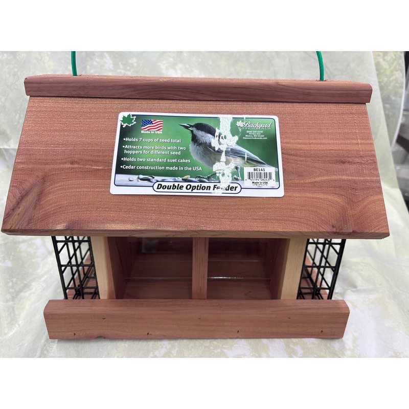 Double Hopper Bird Feeder