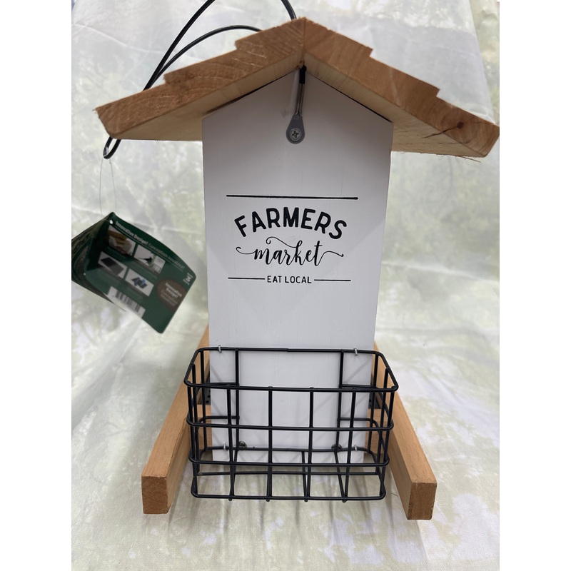 Farmhouse Suet Hopper Feeder