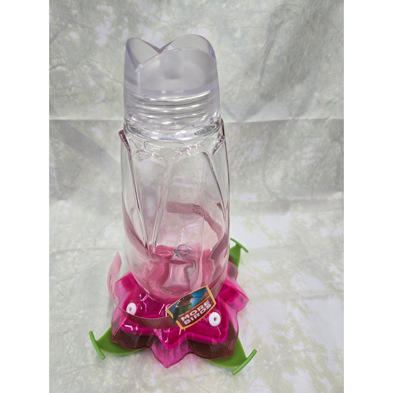 Purple Floral Bird Feeder – 12 oz