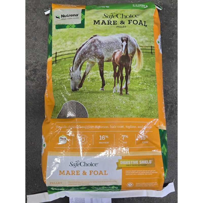 SafeChoice Mare & Foal Horse Feed (50 lbs)