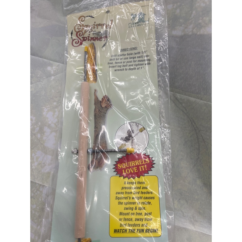 Squirrel Spinner Bird Feeder