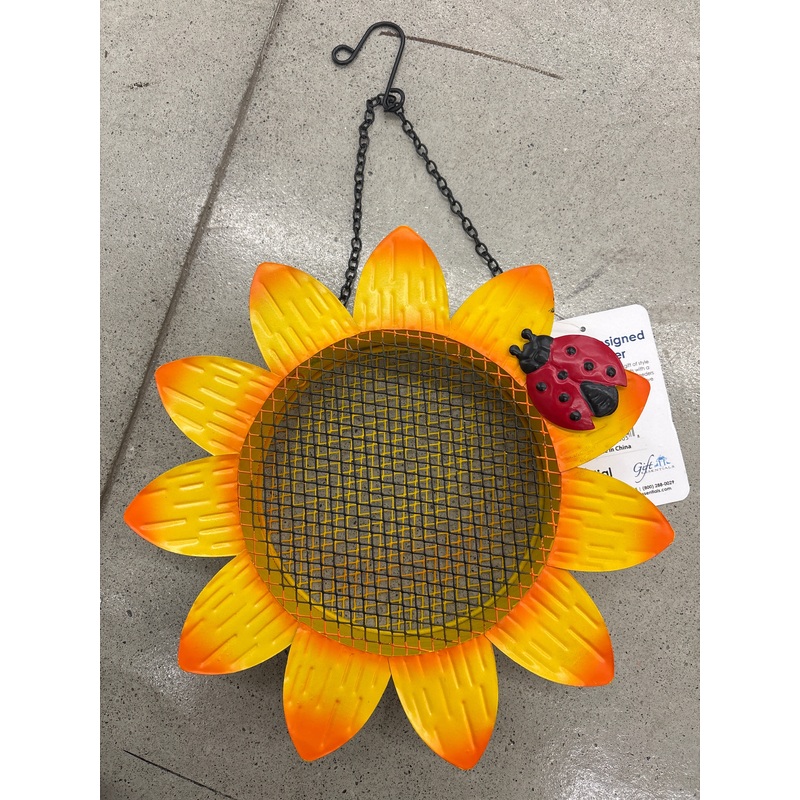 Sunflower Mesh Bird Feeder