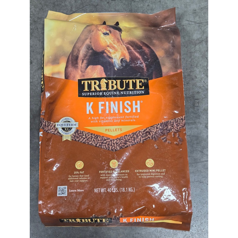 Tribute K Finish Horse Feed (40 lbs)