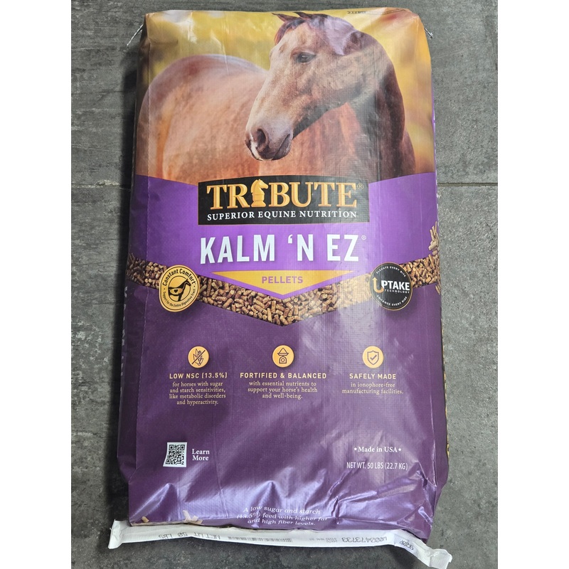 Tribute Kalm & Easy Pellets (50 lbs)