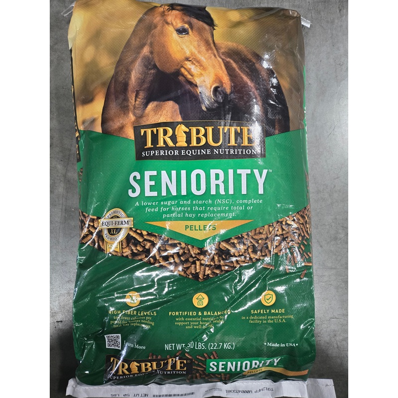Tribute Seniority Pellets (50 lbs)