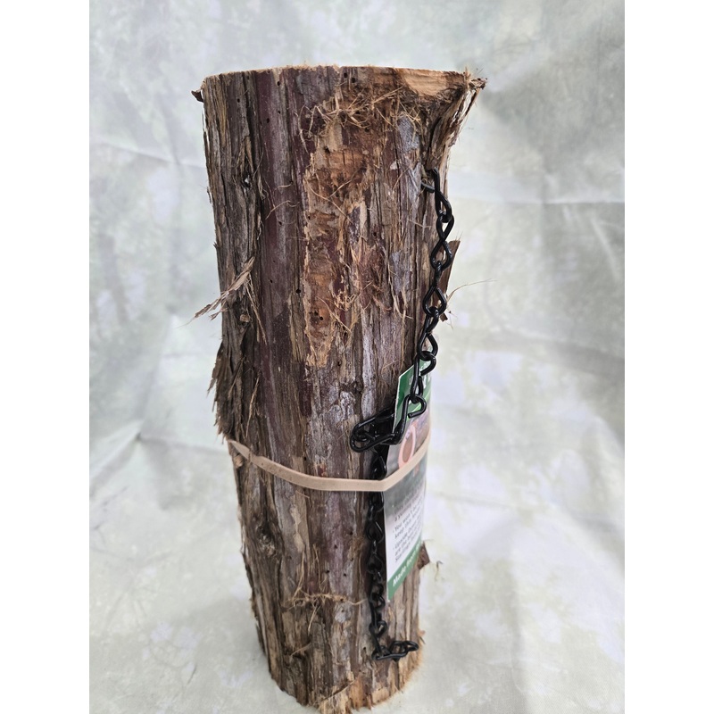 Upside Down Suet Log 3 – Wild Bird Feeder
