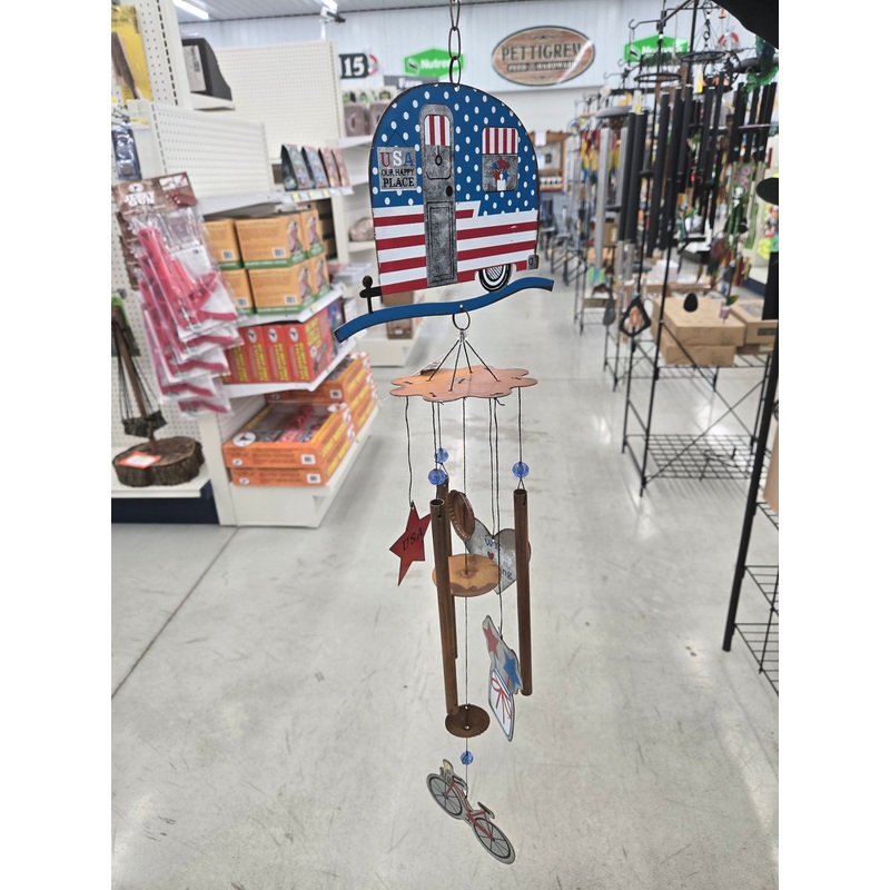 USA Camper Wind Chime