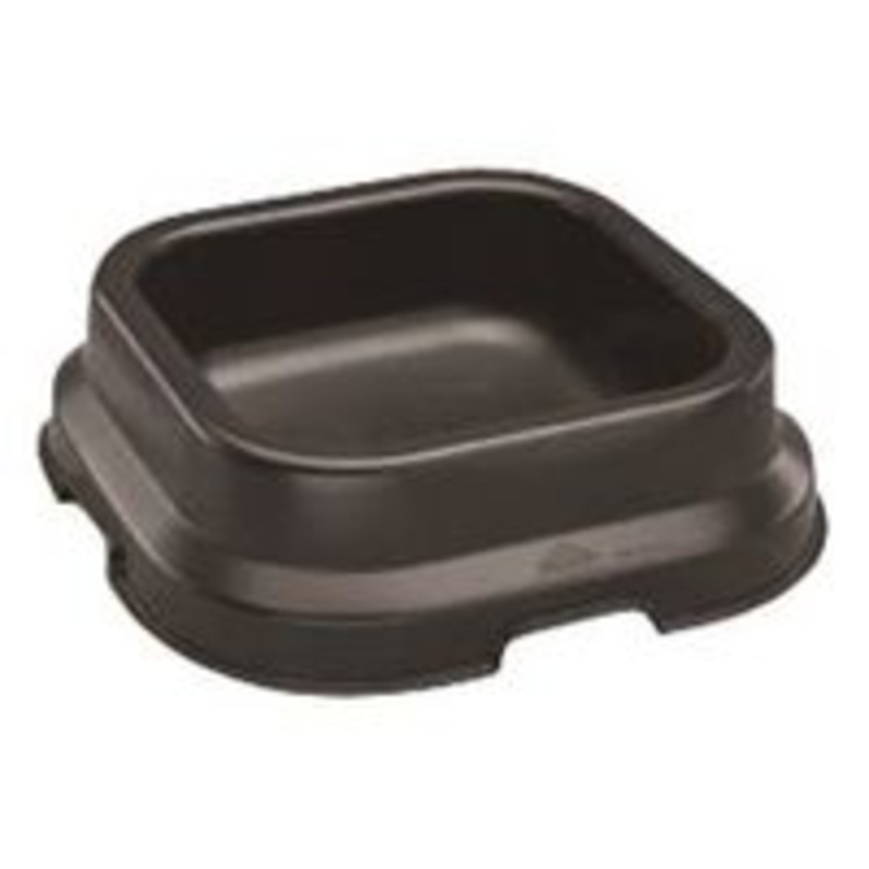 10-Cup Black Feed Pan