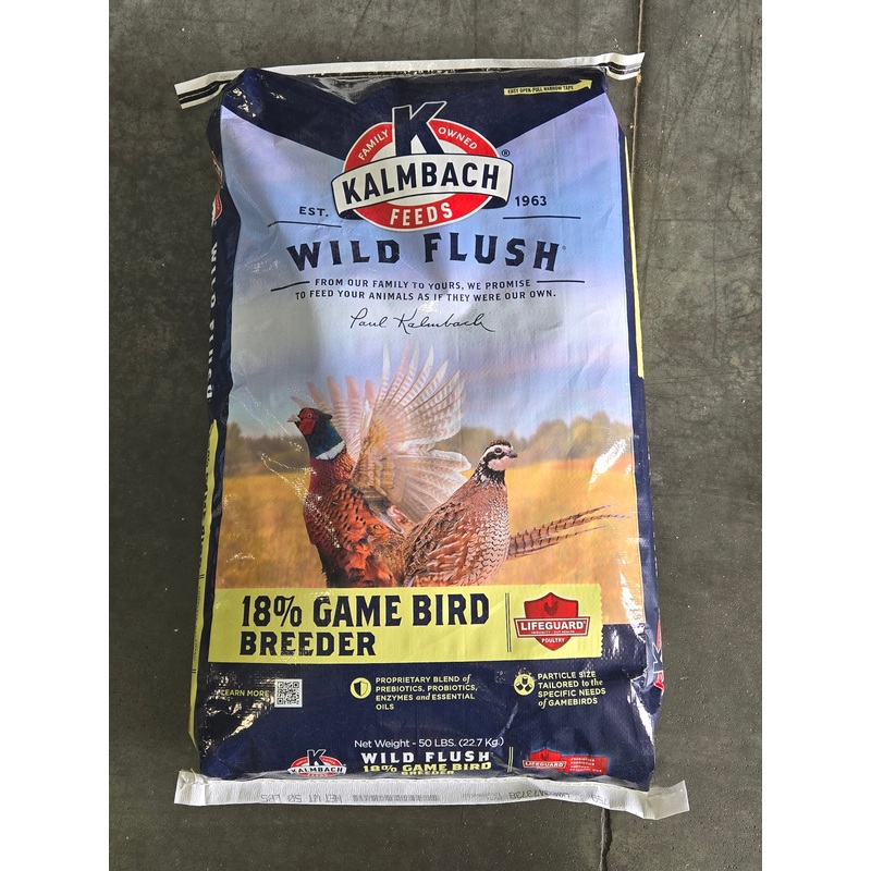 18 Wild Flush Gamebird (50 lbs)