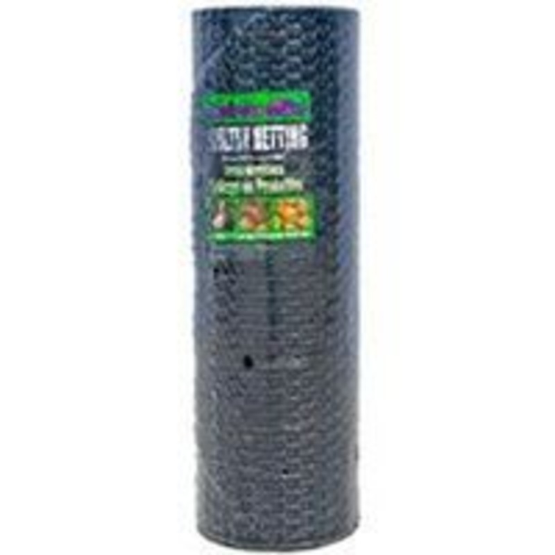 1 x 48 x 150′ Black Vinyl Netting