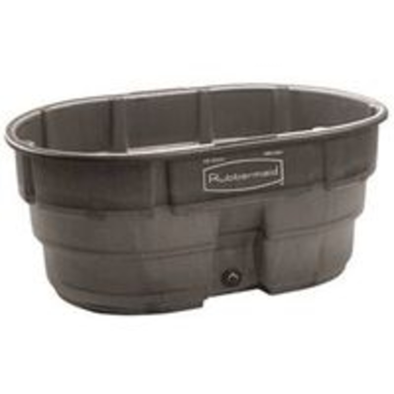 150 Gallon Black Stock Tank (53 lbs)